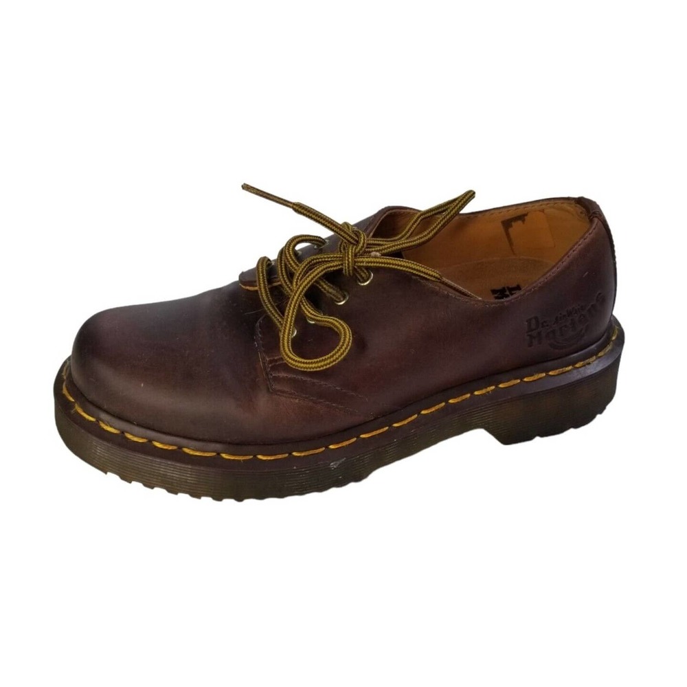 Doc Martens 1561 Vintage Brown Oxford Shoes Made in China US Size 5 / UK 3